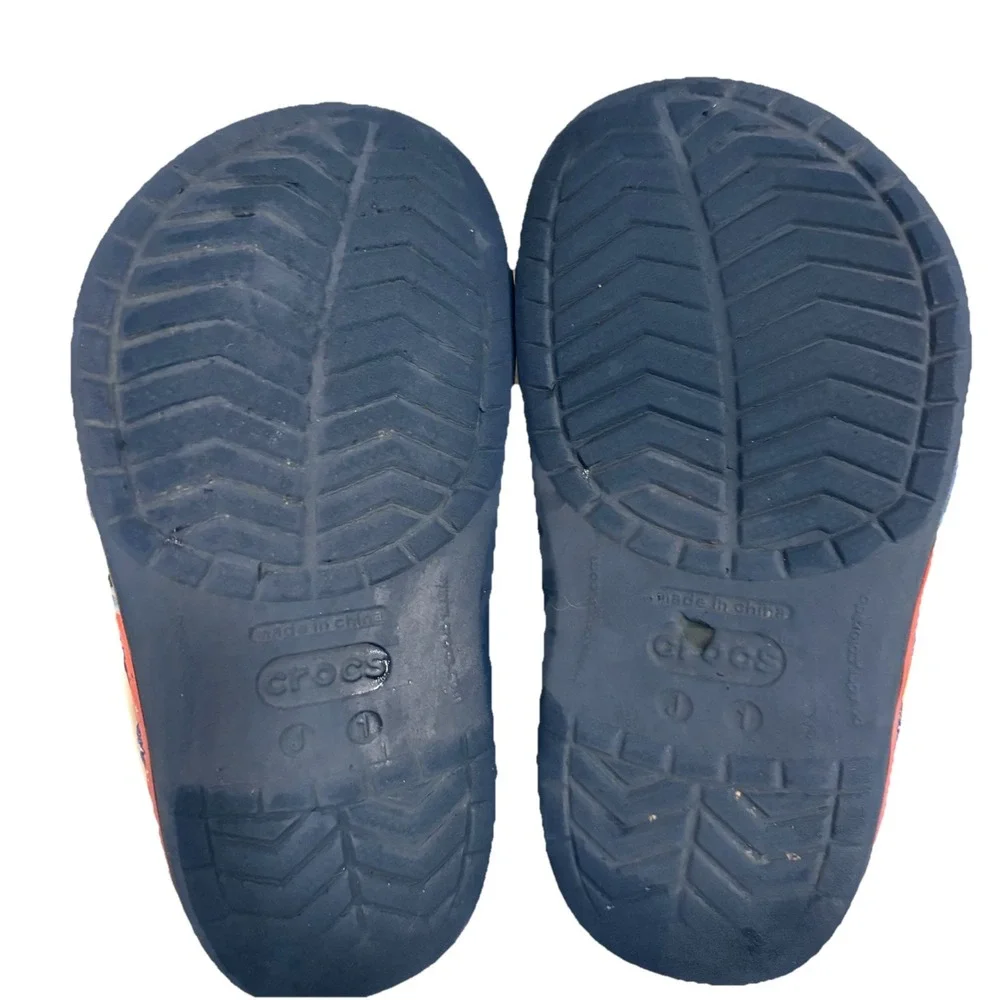 Crocs / Disney Frozen II Iconic Comfort Crocs / size 1/ Little kid / Elsa Anna